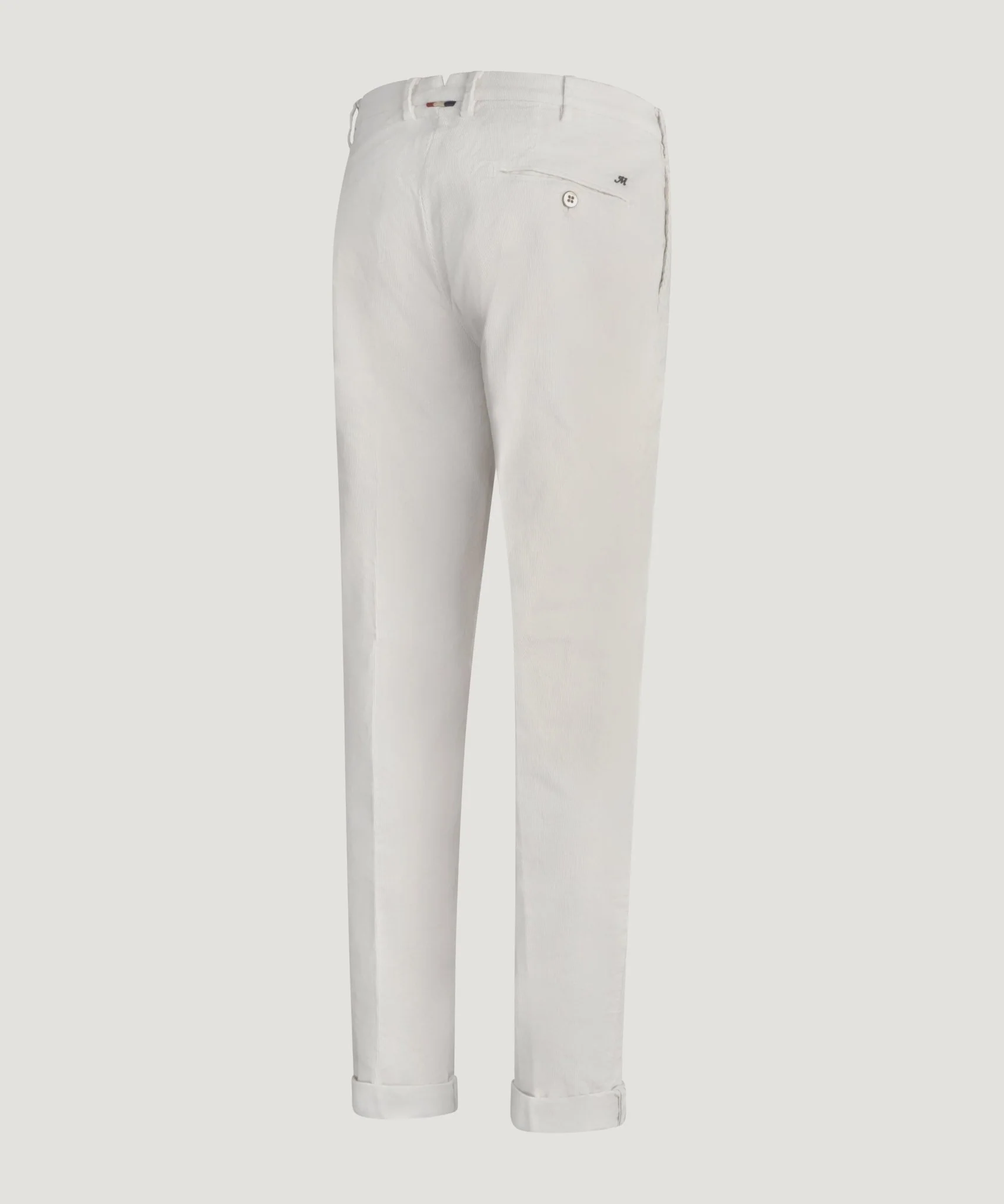 New York Style chino corduroy katoen stretch off-white - Image 2