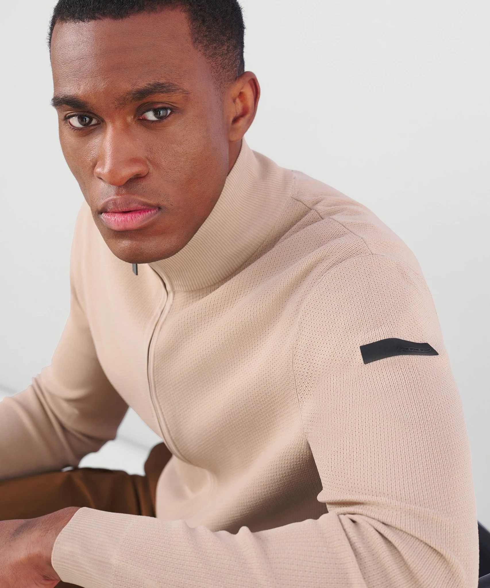 Vest techfabric beige - Image 3