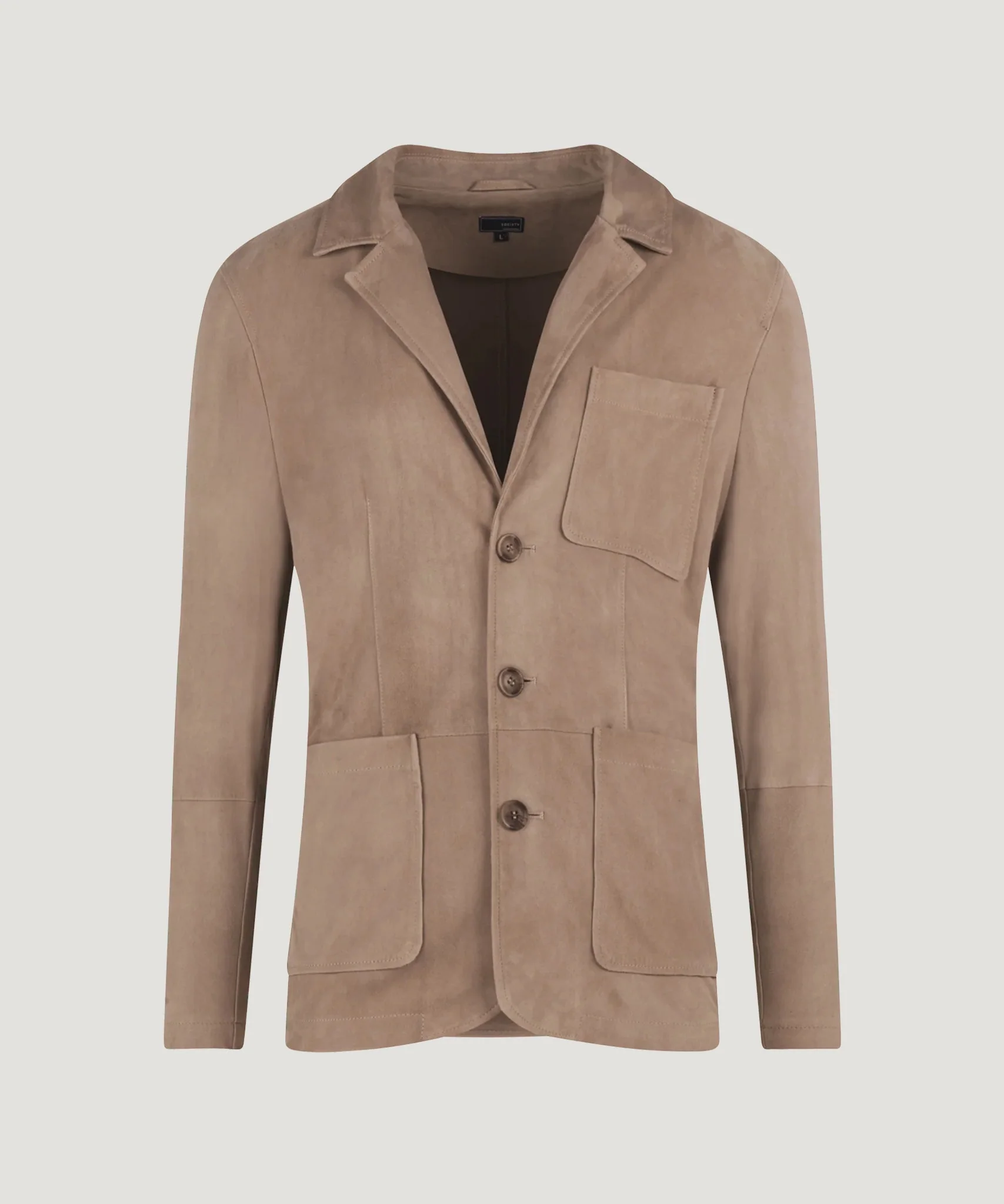 Blazer suède beige