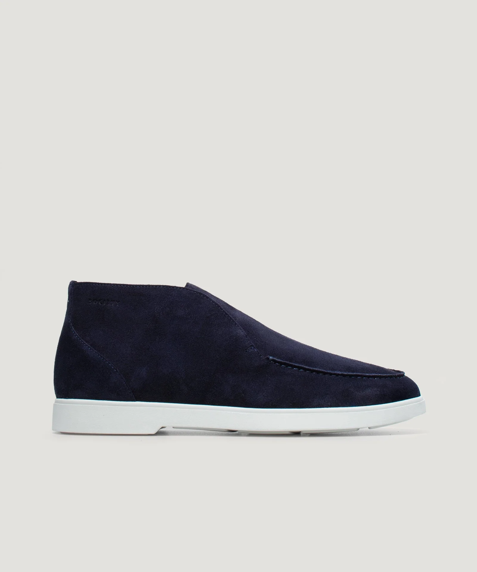 City Loafer suède donkerblauw
