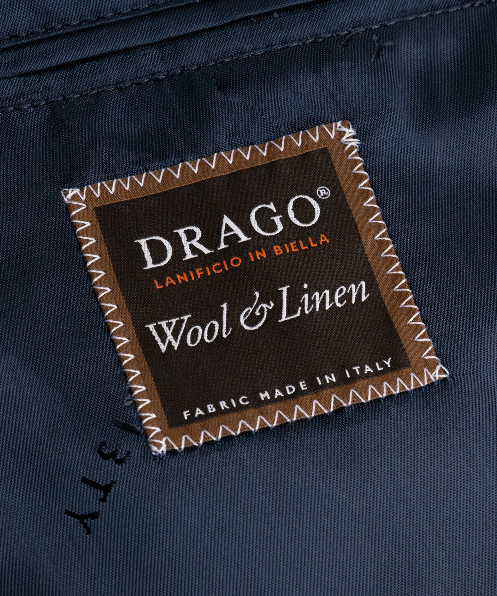 Colbert linnen/wol Drago lichtblauw - Image 4