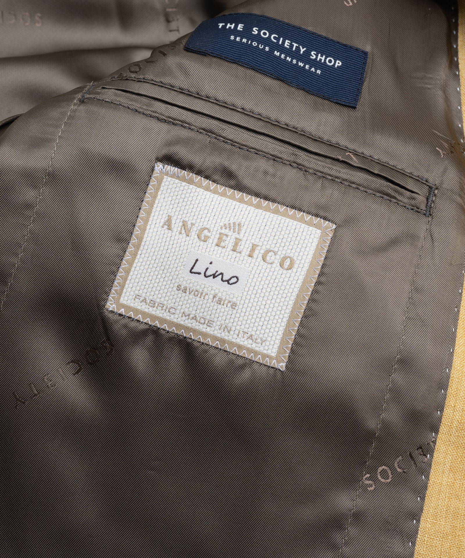 Pak met shorts linnen botergeel - Image 9