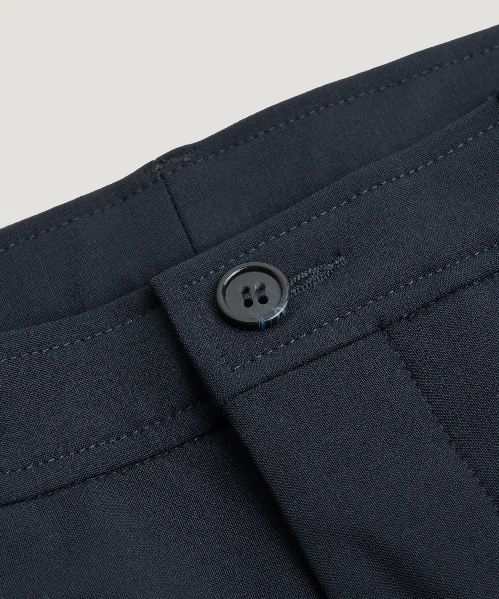 Pantalon Jebric® wol stretch donkerblauw - Image 3