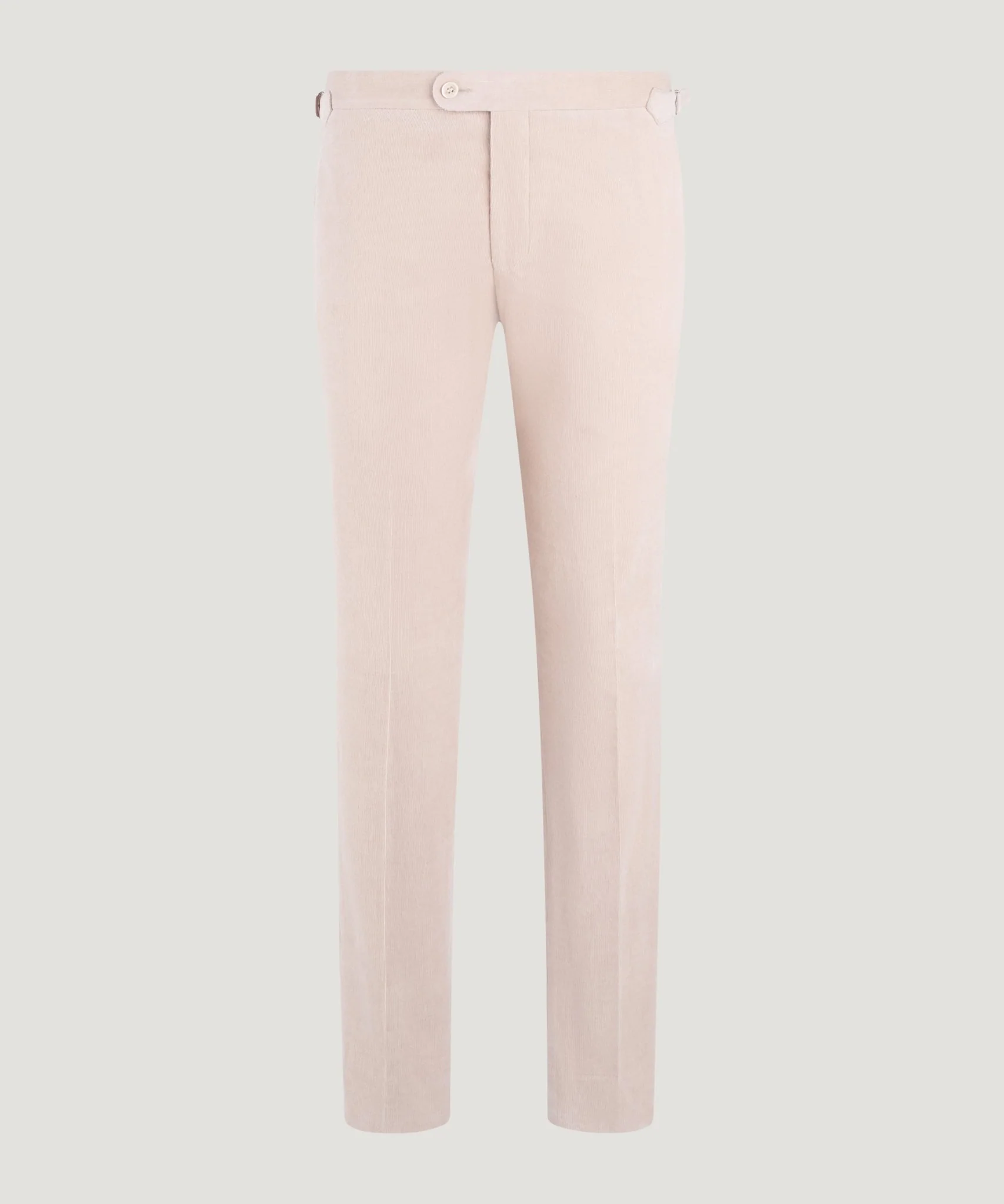 Pantalon katoen corduroy stretch lichtbruin