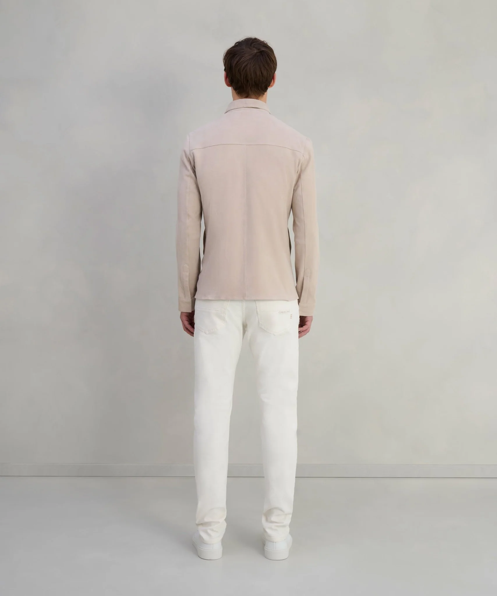Overshirt suède off-white - Image 5