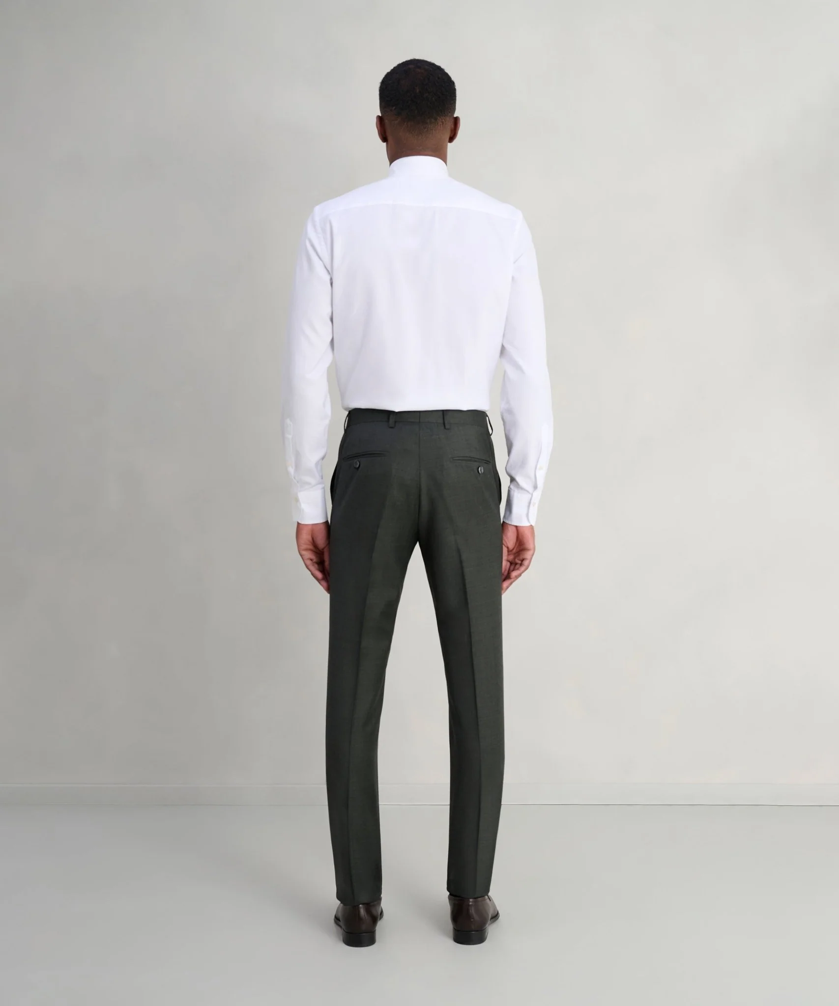 The Business Editions pak S110's sharkskin wol donkergroen - Image 10