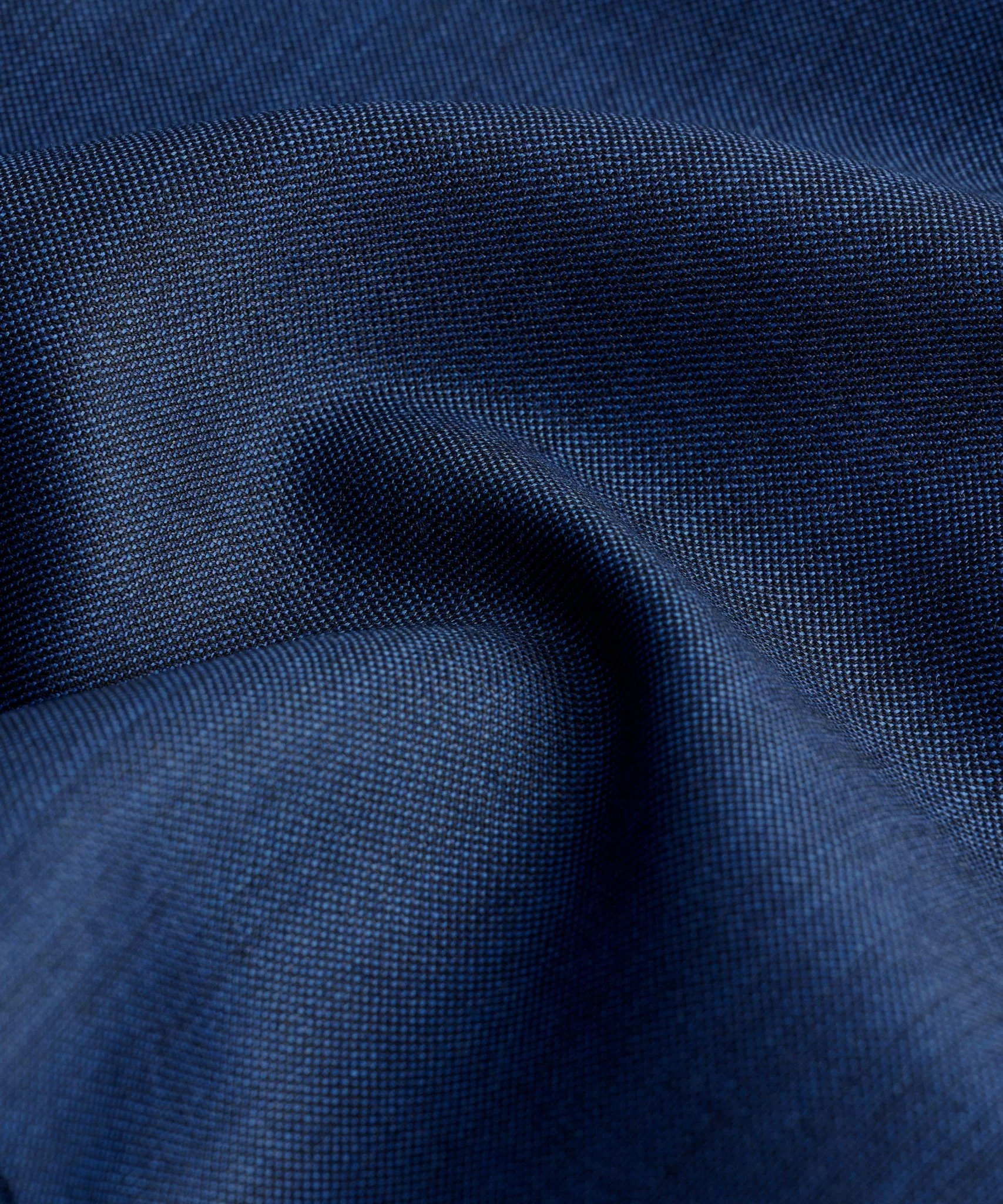 The Business Editions pak S110's sharkskin wol middenblauw - Image 10