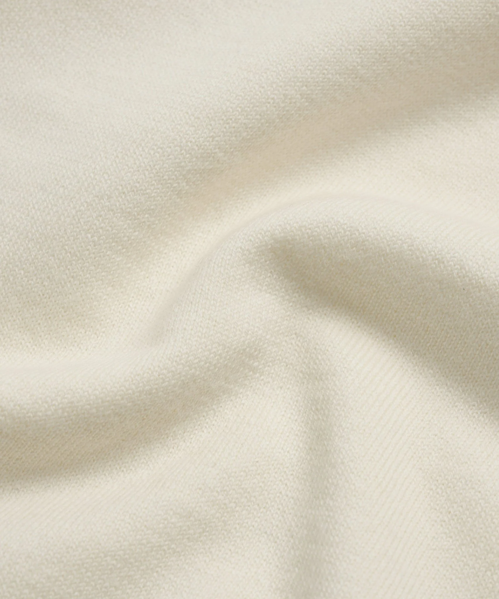 T-shirt katoen/zijde/kasjmier off-white - Image 6